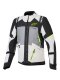 bunda ANDES V4 DRYSTAR - tmavě šedá/světle šedá/černá/žlutá fluo