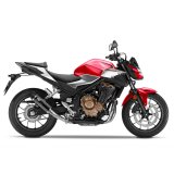 15506EBU GP Corsa Evo Black HONDA CB 500 F (19-23), CB 500 HORNET (24-26), CB 500 X (19-23), CBR 500 R (19-26), NX 500 (24-26)