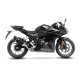 15634B LV-14 R Black HONDA CB 500 F (19-23), CB 500 HORNET (24-26), CB 500 X (19-23), CBR 500 R (19-26), NX 500 (24-26)