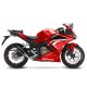 3395EBU GP Corsa Evo Black HONDA CB 500 F (19-23), CB 500 HORNET (24-26), CB 500 X (19-23), CBR 500 R (19-23), NX 500 (24-26)