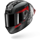 AERON GP FIM 2 Carbon - Antracit červená