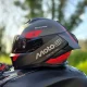 SKWAL CUP MOTOGP - Matná černá, antracitová červená