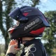 SKWAL CUP MOTOGP - Matná černá, antracitová červená