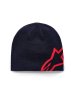 čepice CORP SHIFT BEANIE - tmavě modrá/červená