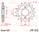 JTF 512-15RB Kawasaki/Suzuki/Yamaha