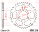 JTR 216-36 Honda