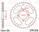 JTR 810-38 Suzuki/Hyosung/Keeway