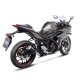 15212B LV-10 Black YAMAHA MT-03 (16-20), MT-25 (15-18), YZF-R25 (14-18), YZF-R3 (15-20)