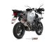 T.015.LRX SPEED EDGE SS slip-on TRIUMPH TIGER 1200 (16-20)