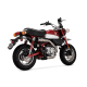 14243 Výfuková koncovka Monkey Hi-Output broušená nerez, Honda Monkey (19-24)