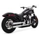 16312 Výfukové koncovky Eliminator 300 chrom, Harley-Davidson Softail (18-26)