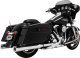 16332 Svody výfuku Power Duals chrom, Harley-Davidson Touring (09-16)