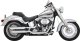 16343 Výfukové koncovky Twin Slash 3" chrom, Harley-Davidson Softail (10-17)