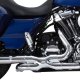 16371 Svody výfuku Power Duals chrom, Harley-Davidson Touring (17-25)