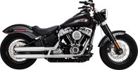 16376 Výfukové koncovky Twin Slash 3" chrom, Harley-Davidson Softail (18-26)