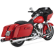 16455 Výfukové koncovky Hi-Output chrom, Harley-Davidson Touring (95-16)