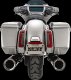 16468 Výfukové koncovky Hi-Output tmavý chrom, Harley-Davidson Touring (17-26)