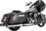 16673 Výfukové koncovky Torquer 450 chrom, Harley-Davidson Touring (95-16)
