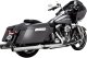 16673 Výfukové koncovky Torquer 450 chrom, Harley-Davidson Touring (95-16)
