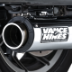 16721 Výfukové koncovky Supersport chrom, Harley-Davidson Touring (17-26)