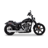 16750 Výfuková koncovka Softail Twin Slash Round chrom, Harley-Davidson Softail (25-26)