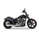 16750 Výfuková koncovka Softail Twin Slash Round chrom, Harley-Davidson Softail (25-26)