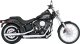 16834 Výfukové koncovky Twin Slash 3" chrom, Harley-Davidson Softail (07-09)