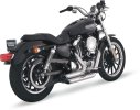 17219 Kompletní výfuk Shortshots Staggered chrom, Harley-Davidson Sportster (04-13)