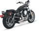 17219 Kompletní výfuk Shortshots Staggered chrom, Harley-Davidson Sportster (04-13)