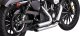 17329 Kompletní výfuk Shortshots Staggered chrom, Harley-Davidson Sportster (14-22)