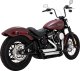 17333-22 Kompletní výfuk Shortshots Staggered chrom, Harley-Davidson Softail (18-22)