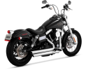 17958 Kompletní výfuk Big Shots Staggered chrom, Harley-Davidson Dyna (06-09)