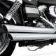 17958 Kompletní výfuk Big Shots Staggered chrom, Harley-Davidson Dyna (06-09)