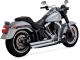 17959 Kompletní výfuk Big Shots Staggered chrom, Harley-Davidson Softail (86-09)