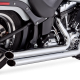 17959 Kompletní výfuk Big Shots Staggered chrom, Harley-Davidson Softail (86-09)
