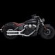 18323 Výfukové koncovky Twin Slash 3" chrom, Indian Scout (15-24)