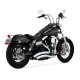 26081 Kompletní výfuk Big Radius 2-2 chrom, Harley-Davidson Dyna (06-09)