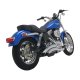 26081 Kompletní výfuk Big Radius 2-2 chrom, Harley-Davidson Dyna (06-09)