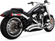26375 Kompletní výfuk Big Radius 2-2 chrom, Harley-Davidson Softail (18-24)