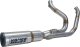 27321 Kompletní výfuk Hi-Output RR broušená nerez, Harley-Davidson Touring (17-24)