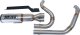 27321-22 Kompletní výfuk Hi-Output RR broušená nerez, Harley-Davidson Touring (17-22)