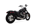 27323 Kompletní výfuk Stainless 2-1 Upsweep broušená nerez, Harley-Davidson Softail (18-24)