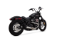 27323 Kompletní výfuk Stainless 2-1 Upsweep broušená nerez, Harley-Davidson Softail (18-24)
