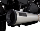 27325 Kompletní výfuk Stainless 2-1 Upsweep broušená nerez, Harley-Davidson Dyna (10-17)