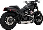 27331 Kompletní výfuk Stainless 2-1 Hi-Output broušená nerez, Harley-Davidson Softail (18-24)