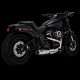 27331 Kompletní výfuk Stainless 2-1 Hi-Output broušená nerez, Harley-Davidson Softail (18-24)