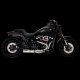 27331 Kompletní výfuk Stainless 2-1 Hi-Output broušená nerez, Harley-Davidson Softail (18-24)