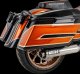 27345 Kompletní výfuk Supersport 2-1 broušená nerez, Harley-Davidson Touring (17-26)