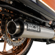 27345 Kompletní výfuk Supersport 2-1 broušená nerez, Harley-Davidson Touring (17-26)