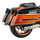 27345 Kompletní výfuk Supersport 2-1 broušená nerez, Harley-Davidson Touring (17-26)